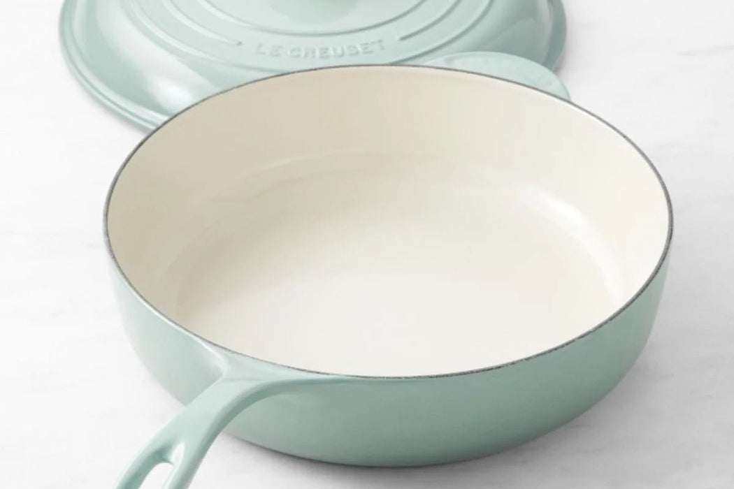 Kitchen Smart Le Creuset Cast Iron 3.8 Qt (3.6L) Saute Pan   