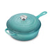 Kitchen Smart Le Creuset Cast Iron 3.8 Qt (3.6L) Saute Pan Caribbean  