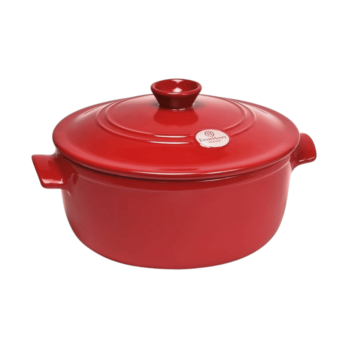 Le Creuset Emile Henry Brique Round Cocotte - Grand Cru