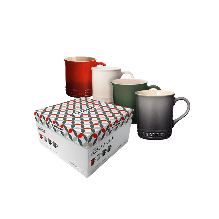 Le Creuset Le Creuset Stoneware Holiday Mugs - Set of 4