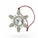 Lemontree Lemontree Pewter Photo Frame Snowflake Ornament