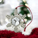 Lemontree Lemontree Pewter Photo Frame Snowflake Ornament