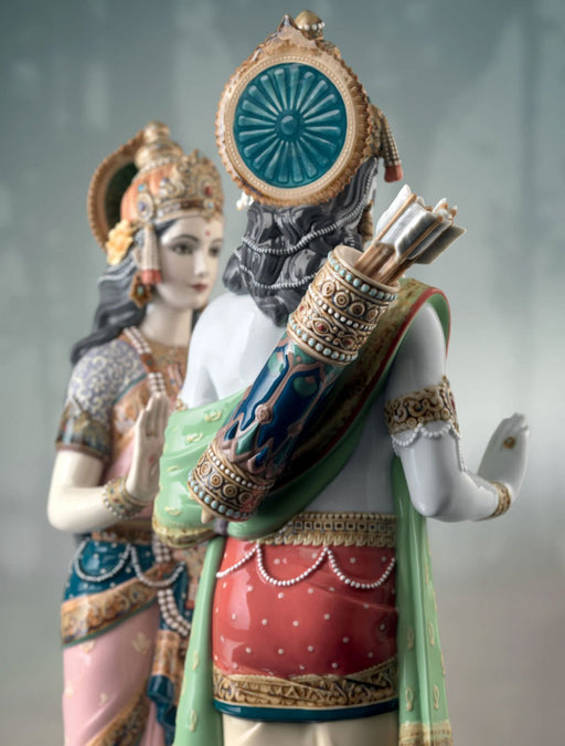 Lladro Lladro Rama and Sita Figure - Limited Edition   