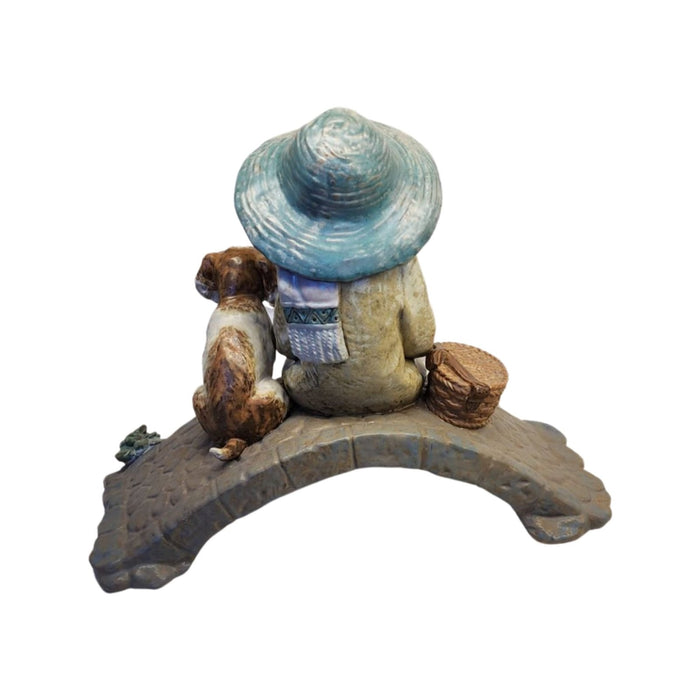 Lladro Lladro The Old Fishing Hole Figurine   