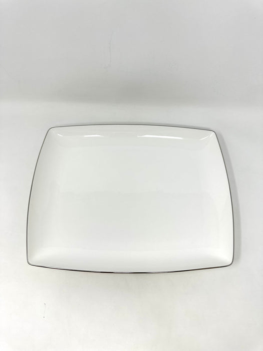 Mikasa MIKASA COUTURE PLATINUM RECTANGLE PLATTER   