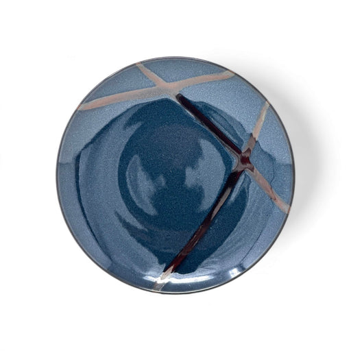 Mikasa MIKASA SEDONA BLUE with STRIPE SALAD PLATE   