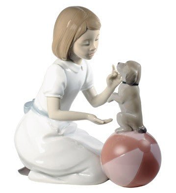 Nao by Lladro Nao by Lladro Learning New Tricks Figurine   