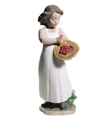 Nao by Lladro Nao by Lladro Strawberry Bonnet Figurine   