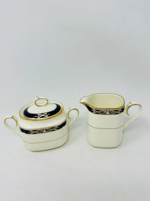 Noritake Noritake Azure Garden Creamer & Sugar Set   