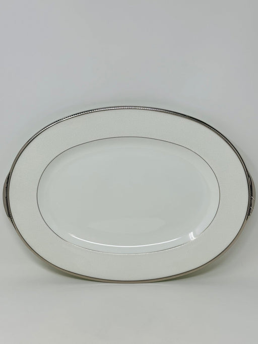 Noritake NORITAKE CHAMPAGNE PEARLS OVAL PLATTER   