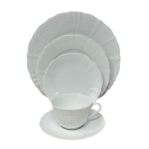 Noritake Noritake Cher Blanc - 5 Piece Place Setting