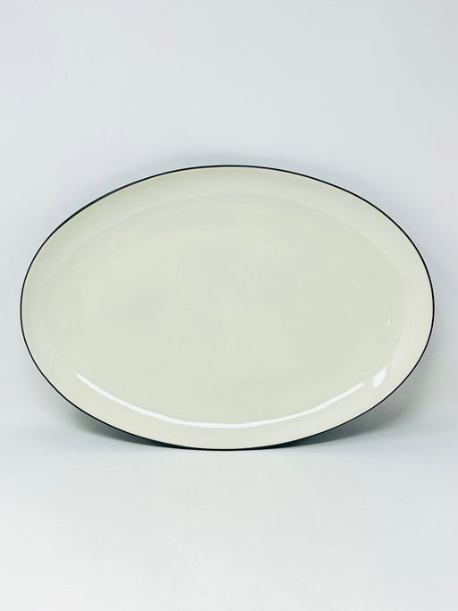 Noritake NORITAKE COLORWAVE GRAPHITE OVAL PLATTER   