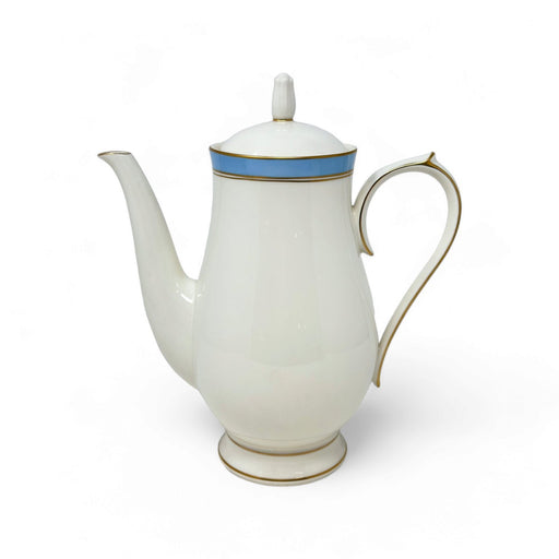 Noritake Noritake Ivory and Azure Covered Coffee Pot   