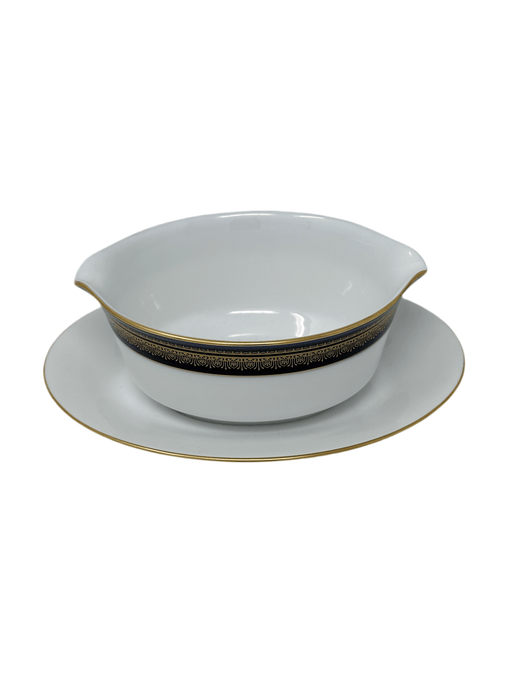 Noritake Noritake Legacy Vienna Gravy Boat with Attached Under Plate