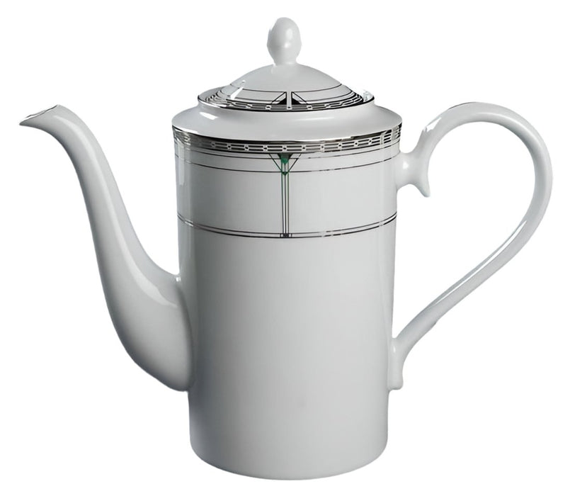 Noritake Noritake Palmer Platinum Coffee Pot with Lid   