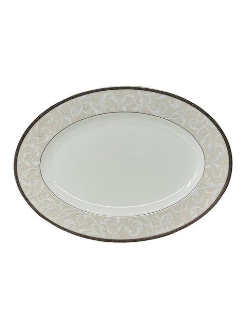 Noritake Noritake Satin Lace Oval Platter   