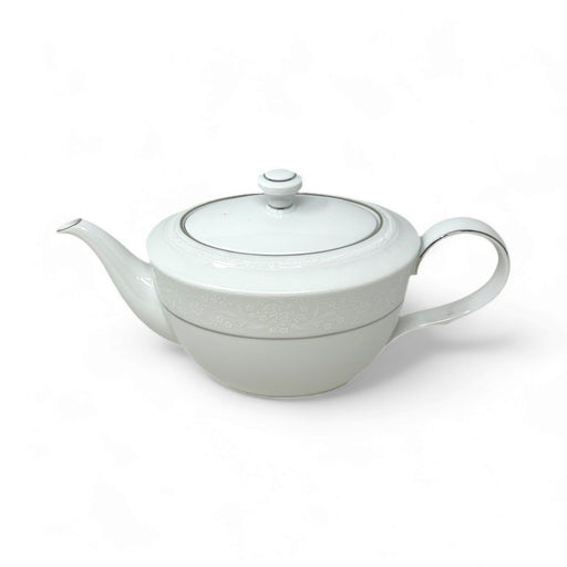 Noritake Noritake Whitecliff Platinum Tea Pot   