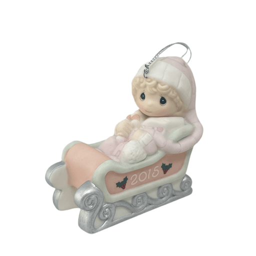 Precious Moments_Precious Moments Baby's First Christmas - 2015 (Girl)_151005