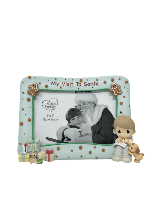Precious Moments_Precious Moments My Visit To Santa Boy Frame_814009