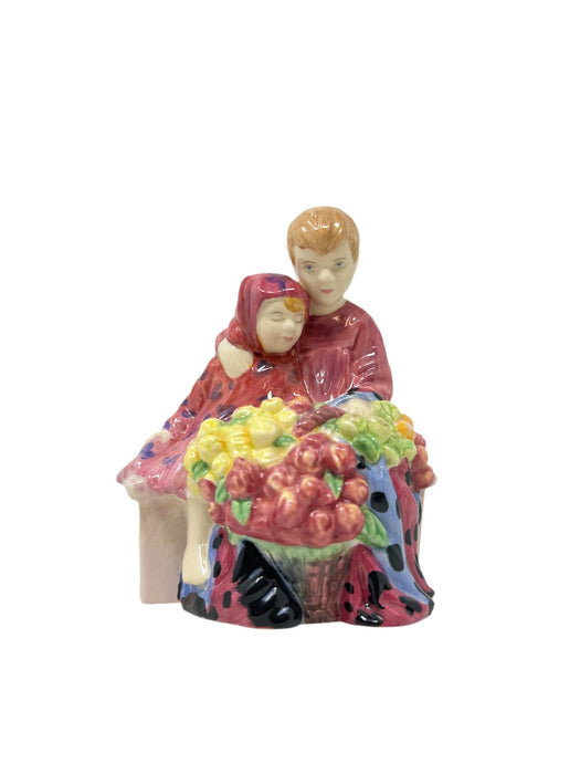 Royal Doulton Royal Doulton Miniature Street Vendors Flower Seller’s Children   