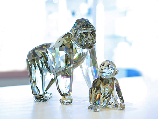 Swarovski SWAROVSKI Crystal ANNUAL EDITION 2009 GORILLAS MOTHER AND CUB   