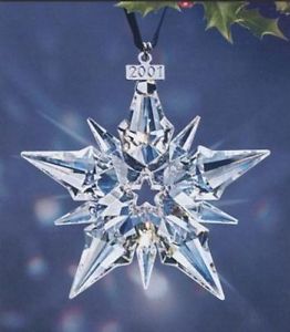 Swarovski Swarovski Crystal Christmas Star Ornament 2001