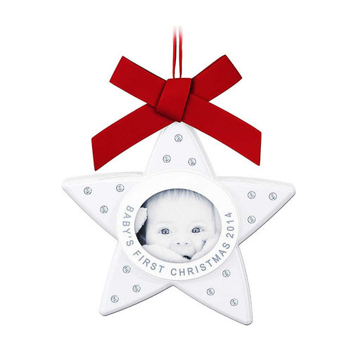 Swarovski SWAROVSKI CHRISTMAS ORNAMENT BABY'S FIRST CHRISTMAS 2014   