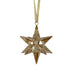 Swarovski Swarovski Crystal Golden Shadow Star Christmas Ornament   