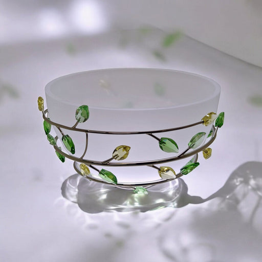 Swarovski Swarovski Crystal Jonquil Leaves Bowl   