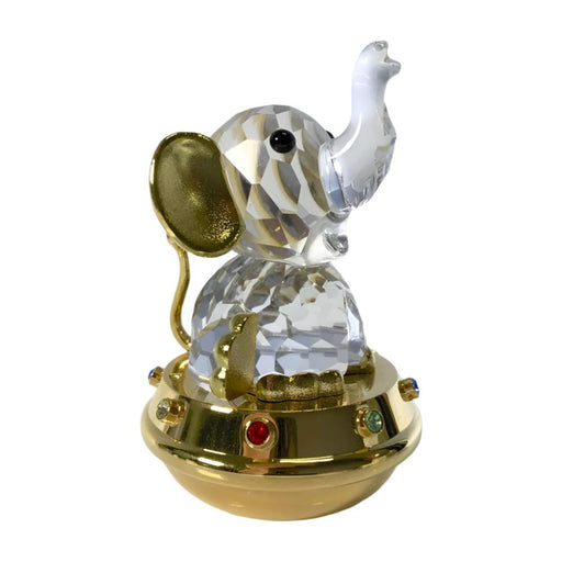 Swarovski SWAROVSKI CRYSTAL MEMORIES Gold TOY ELEPHANT   