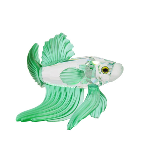 Swarovski SWAROVSKI Crystal SIAMESE FIGHTING FISH - GREEN   