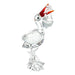 Swarovski SWAROVSKI Crystal STORK WITH BABY   