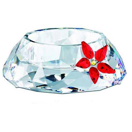 Swarovski Swarovski Crystal Tealight Poinsettia   