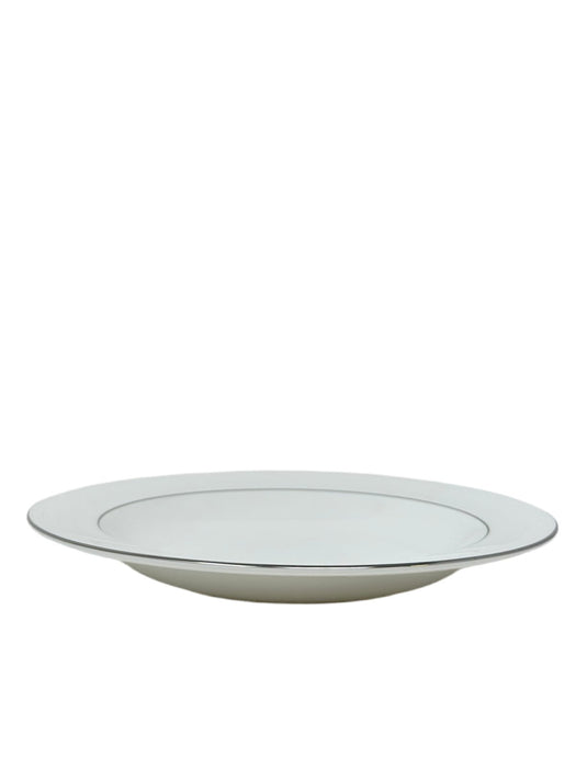 Wedgwood Wedgwood Vera Wang Blanc Sur Blanc Rim Soup   