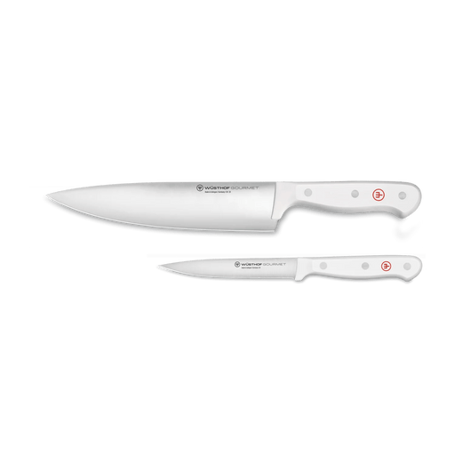 Wusthof Wusthof Gourmet White 2-Piece Chef's Knife Set   