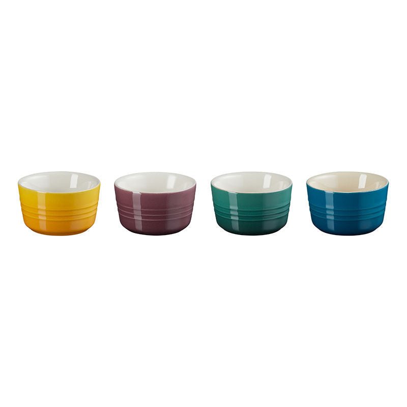 Le Creuset Stoneware Botanique Collection Espresso Mugs, Set of 4 - Multicolor | Multicolor, 3 2/5 oz.