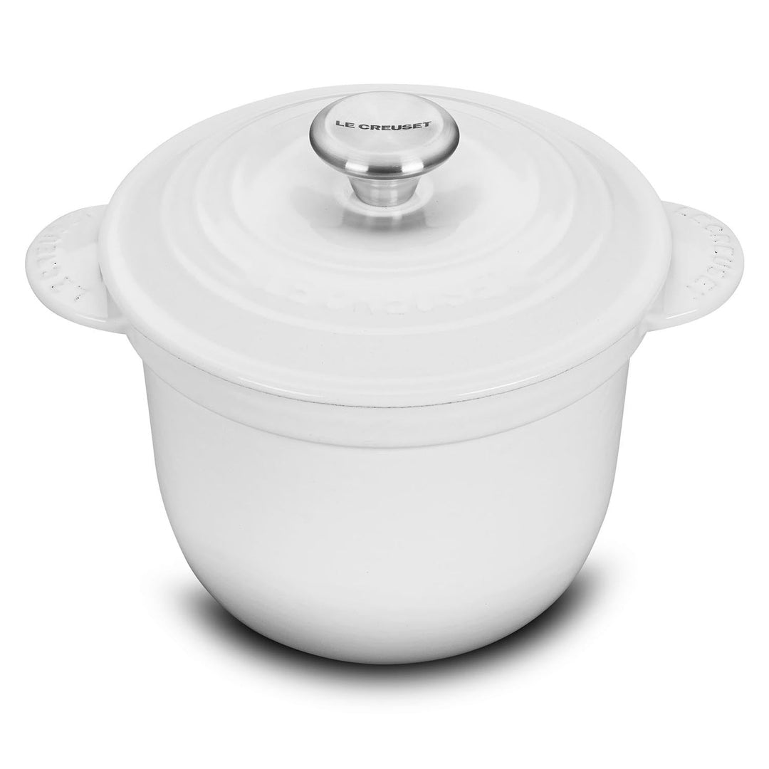 Le Creuset Rice Pot in White