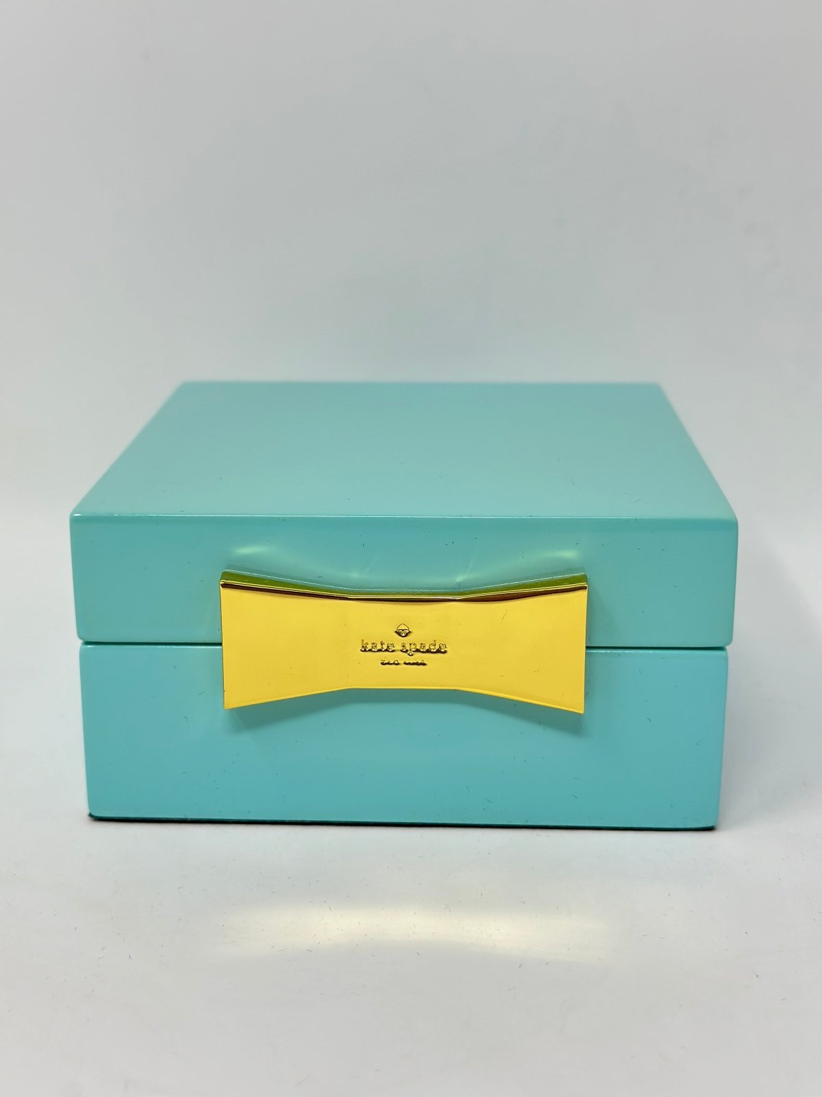 kate spade New york Garden Drive Square Jewelry Box Black