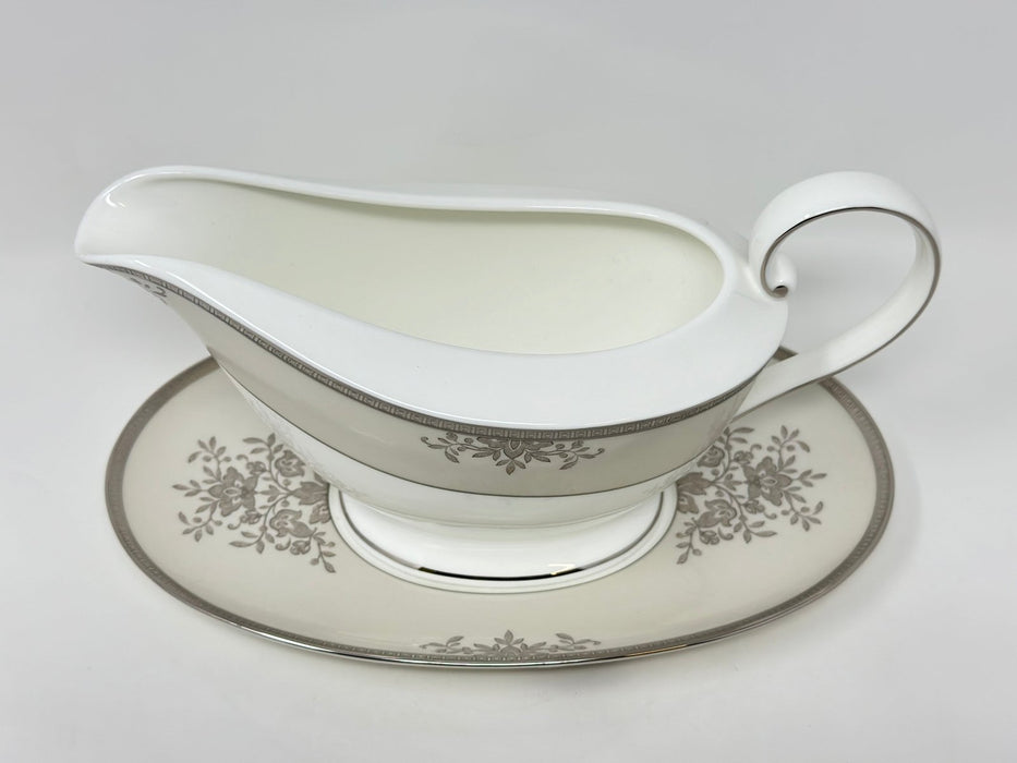 Mikasa Mikasa Floral Elegance Platinum Gravy with Stand   