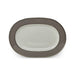 Mikasa MIkasa Sophia Taupe Oval Platter   