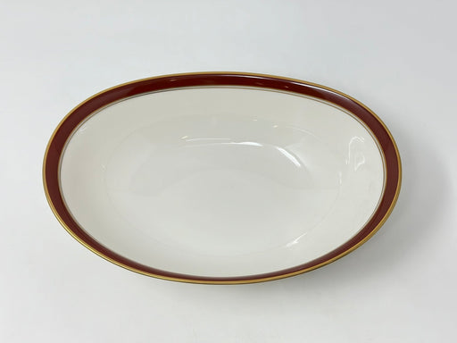 Noritake Noritake Ivory and Sienna Oval Vegetable Bowl   