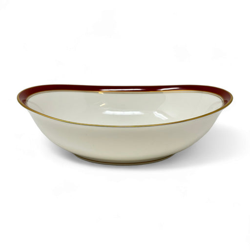 Noritake Noritake Ivory and Sienna Oval Vegetable Bowl   