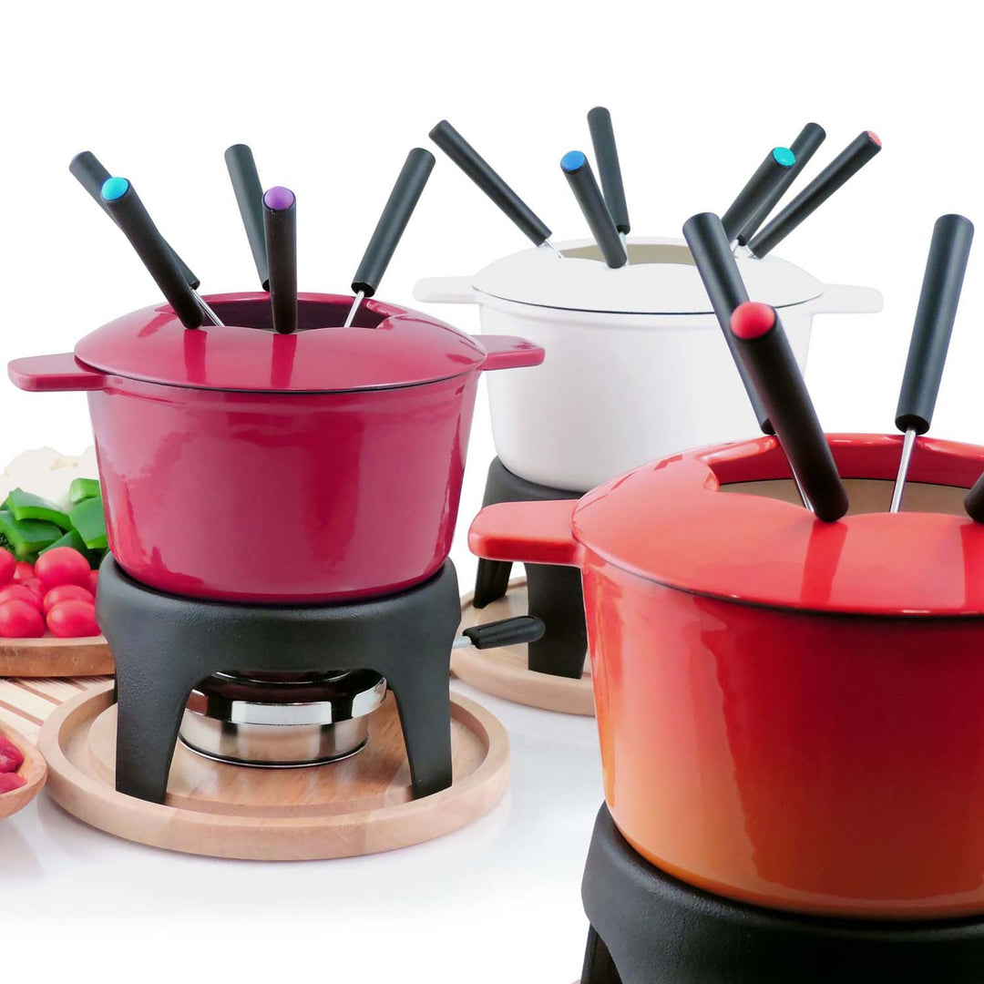 Lugano Cast Iron Fondue Pot