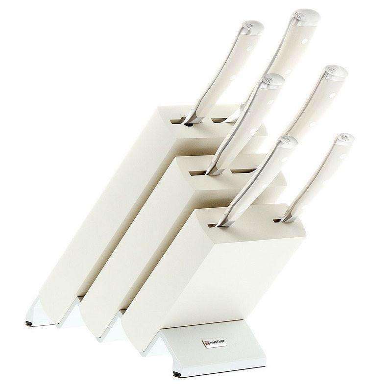  Wusthof Classic Ikon Creme 7 Piece Slim Knife Block